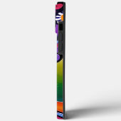 Kleurrijke Folk Art Style Whimsical Tree Case-Mate iPhone Case (Achterkant / Links)