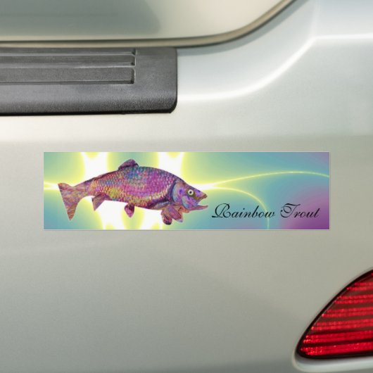KLEURRIJKE FOREL BUMPERSTICKER (Op auto)