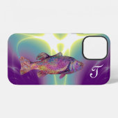 KLEURRIJKE FOREL Mozaïek iPhone Hoesje (Achterkant horizontaal)