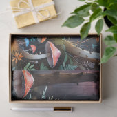 Kleurrijke Forest Mushroom Art I Tissuepapier (Geschenk)