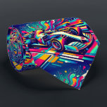 Kleurrijke Formule 1 Race Car 3 Stropdas<br><div class="desc">Kleurrijke Formule 1 Race Car 3 print op mannen Bekijk deze afdruk op andere cadeau- en feestartikelen. Kunst door Dancing Cowgirl Design</div>