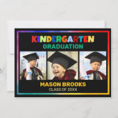 KLEURRIJKE FOTO COLLAGE VAN EINDDIPLOMA KLEUTERSCH KAART (Voorkant)