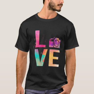Kleurrijke Fotografie Moeder Fotografie T-shirt