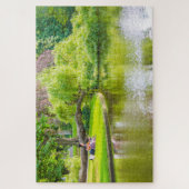 Kleurrijke fotoscene uit Amsterdam park Legpuzzel (Verticaal)