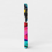 Kleurrijke Fox Abstracte kunst Case-Mate iPhone Case (Achterkant/links)