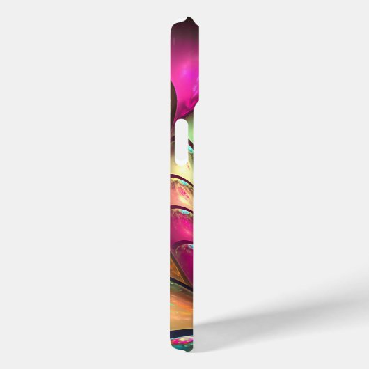 Kleurrijke Fractal Abstracte Spiraal Case-Mate iPhone Case (Achterkant / Rechts)