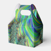 Kleurrijke Fractal Bedankdoosjes (Voorkant Zijde)