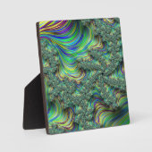 Kleurrijke Fractal Fotoplaat (Voorkant)