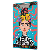 Kleurrijke Frida Geïnspireerde Klembord - Boho Mex (Links)
