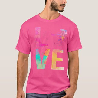 Kleurrijke Frisbee Golf Moeder Cadeaus Frisbee Gol T-shirt