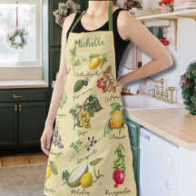  Kleurrijke Fruit Collage Custom Name