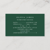 Kleurrijke Fruit Plantaardige Voedsel Voeding Diët Visitekaartje (Achterkant)