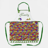 Kleurrijke fruit-thema keuken Schort (Voorkant)