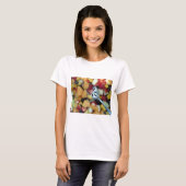 Kleurrijke fruitbeoordeling t-shirt (Voorkant volledig)