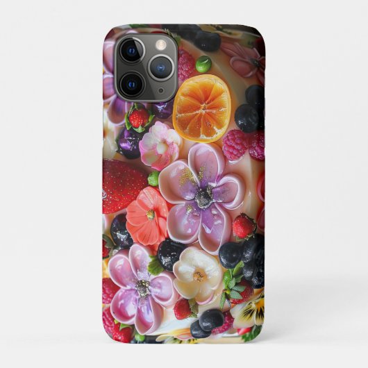 Kleurrijke fruitcake Case-Mate iPhone case (Achterkant)