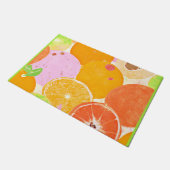 Kleurrijke fruitexplosie deurmat (Schuin)