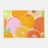 Kleurrijke fruitexplosie deurmat (Voorkant)