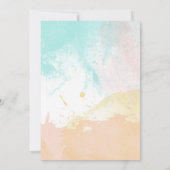 Kleurrijke fruitige cocktails | Zomer Volwassen Ve Kaart (Achterkant)