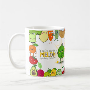 Kleurrijke fruitige Mok