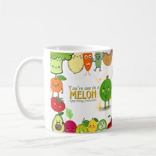 Kleurrijke fruitige Mok (Links)