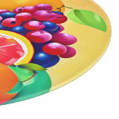 Kleurrijke Fruitmix Snijplank (Hoek)