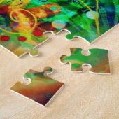 Kleurrijke Fun Faith Inspirivity puzzel (Zijkant)