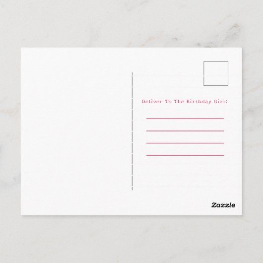 Kleurrijke Fun Margaritas & Tacos Gefeliciteerd Briefkaart (Achterkant)