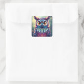 Kleurrijke Fun Owl Stickers (Tas)