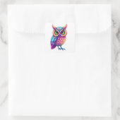 Kleurrijke Fun Owl Stickers (Tas)