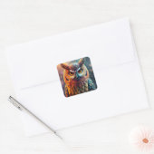 Kleurrijke Fun Owl Stickers (Envelop)