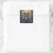 Kleurrijke Fun Owl Stickers (Tas)