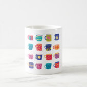 Kleurrijke Fun Patterned Coffee Mok Set (Center)