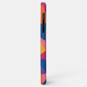 Kleurrijke Funky Amorfe Vormen Kunstpatroon Case-Mate iPhone Case (Achterkant/links)