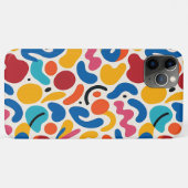 Kleurrijke Funky Amorphous Vormen Art Pattern Case-Mate iPhone Case (Achterkant (horizontaal))