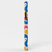 Kleurrijke Funky Amorphous Vormen Art Pattern Case-Mate iPhone Case (Achterkant/rechts)