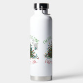 KLEURRIJKE FUNNY KERST ZEGSWIJZE WATERFLES (Links)