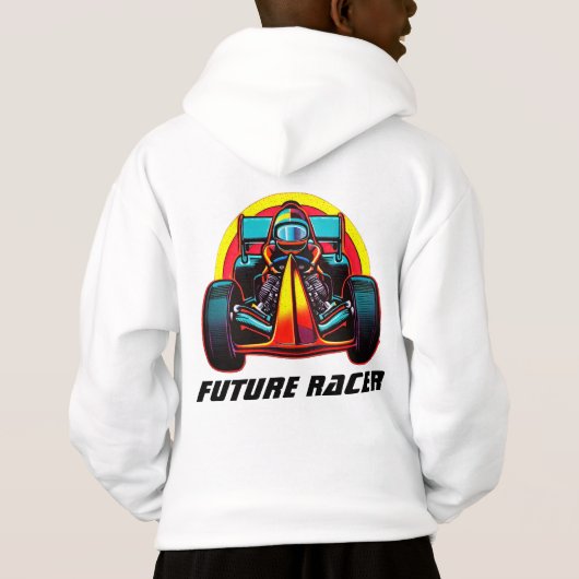 Kleurrijke Future Racer (Achterkant)