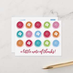Kleurrijke Fuzzy Daisy Stippen Kinderen Verjaardag Briefkaart