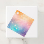 Kleurrijke Galaxy Art Gift Labels (In situ)