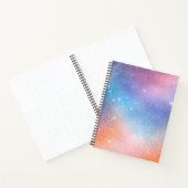 Kleurrijke Galaxy Art Spiral Notitieboek (Binnen)