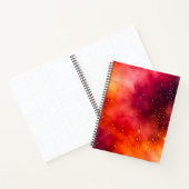 Kleurrijke Galaxy Art Spiral Notitieboek (Binnen)