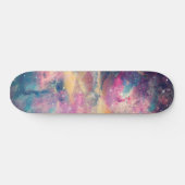 Kleurrijke galaxy Nebula Waterverf schilderen Persoonlijk Skateboard (Horizontaal)