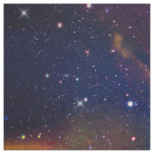 Kleurrijke galaxy Nebula Waterverf schilderen Stof (Swatch)