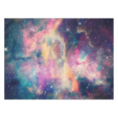 Kleurrijke galaxy Nebula Waterverf schilderen Tafelkleed (Voorkant (Horizontaal))