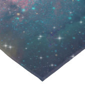 Kleurrijke galaxy Nebula Waterverf schilderen Tafelkleed (Gekanteld)