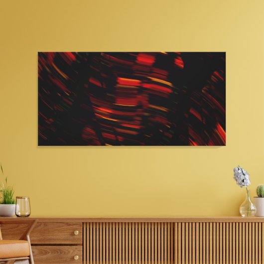Kleurrijke Galaxy Painting Art - Verpakt canvas (Insitu (Woonkamer))