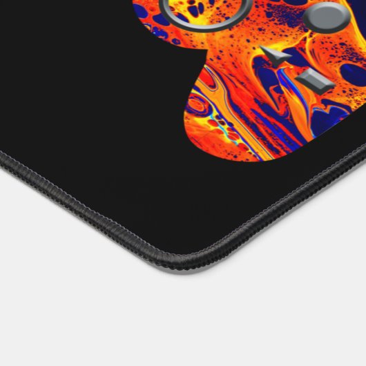 KLEURRIJKE GAMER CONTROLLER ABSTRACTE GAMER CONSOL BUREAUMAT (Hoek)