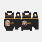 Kleurrijke Gamer Pumpkin Halloween Bash Bedankdoosjes (Uitgevouwen)