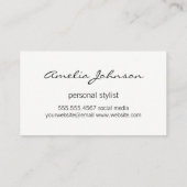 Kleurrijke geborsteld (groen roze) visitekaartje (Achterkant)