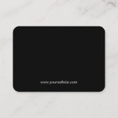 Kleurrijke geborstelde textuur visitekaartje (Achterkant)